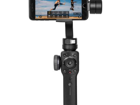 Zhiyun Smooth 4 Brushless 3 Axis Handheld Gimbal Stabilizer For All Phones Phone Filmmakers (Black) on Sale