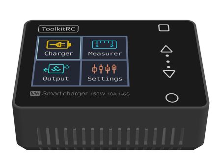 ToolkitRC M6 DC 150W 10A LCD 2-6S Lipo Battery Smart Balance Charger Discharger With Voltage Servo Checker Receiver Signal Tester Quick Charger Function Cheap