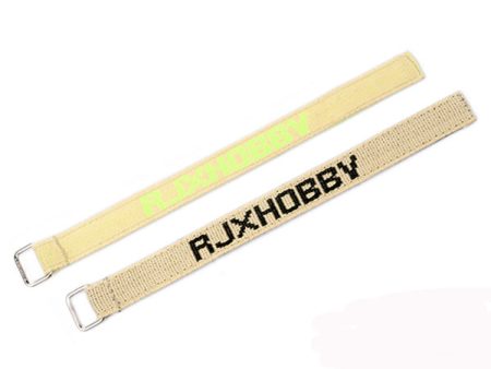 1 PC RJX HOBBY 20x200mm Fiber Non-Slip Battery Tie Down Strap for RC Drone FPV Racing on Sale