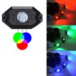 Waterproof Wireless bluetooth Music LED RGB Off-road Rock Light Accent Car SUV Truck Rc Parts For Discount