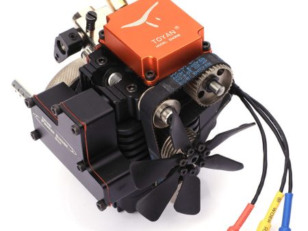 4 Stroke RC Engine Gasoline Model Engine Kit Starting Motor For RC Car Boat Airplane Toyan FS-S100G(w) on Sale