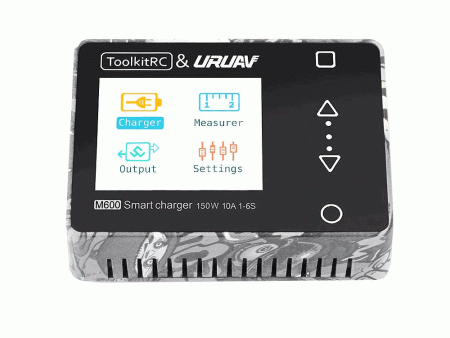 ToolkitRC & URUAV M600 150W 10A DC MINI Smart LCD 1-6S Lipo Battery Balance Charger Discharger With Voltage Servo Checker Receiver Signal Tester Quick Charger Function on Sale