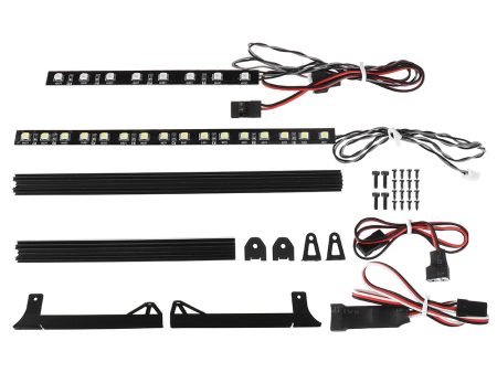 1 Set TFL Aluminium Alloy Simulated LED Light Taillights + Controller for 1 10 Crawler Rc Car Parts C1804-05 Discount