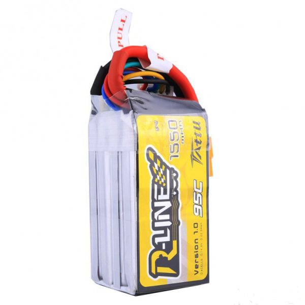 Tattu R-Line Version 1.0 14.8V 1550mAh 95C 4S XT60 Plug Lipo Battery Online Hot Sale