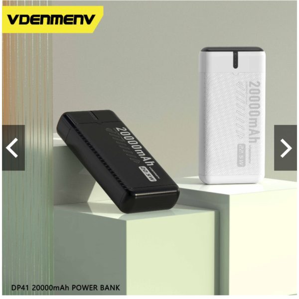 vdenmenv Power bank DP41 22.5w 20000 mah PD 20w Online Hot Sale