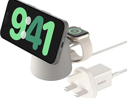 Belkin Boost Charge pro 2 in 1 wireless Charging Dock With magsafe 15w Online Hot Sale